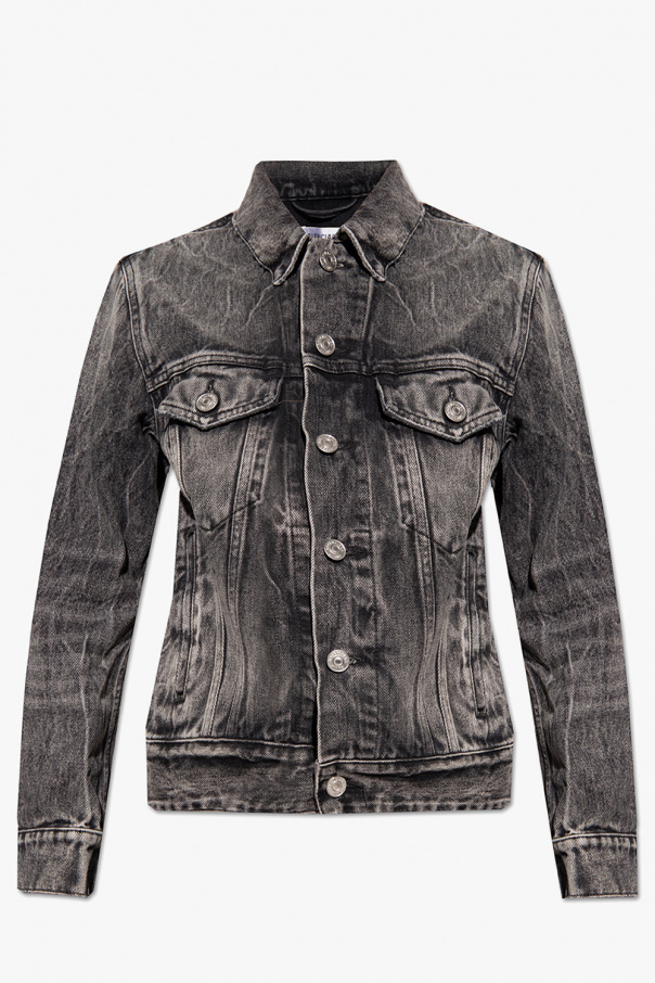 balenciaga womens denim jacket
